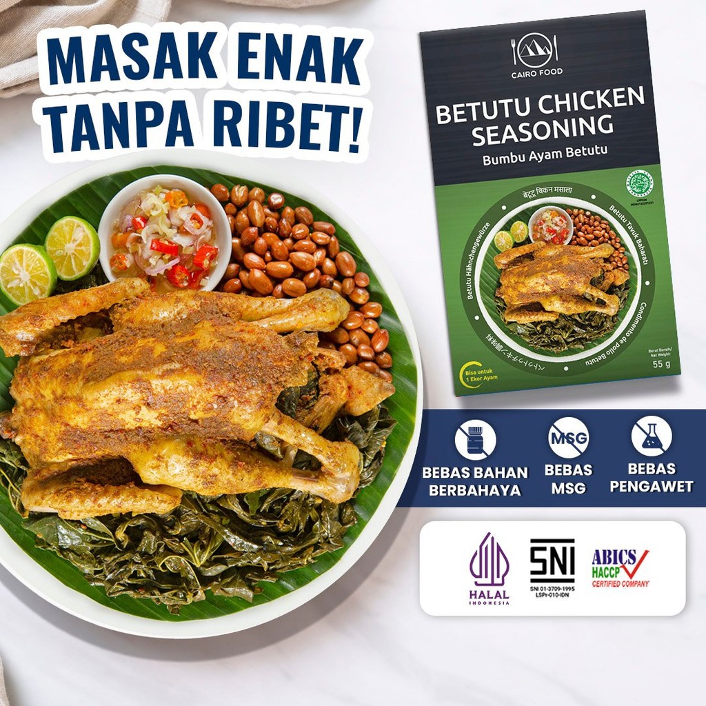 

Bumbu Ayam Betutu Sehat - Cairo Food
