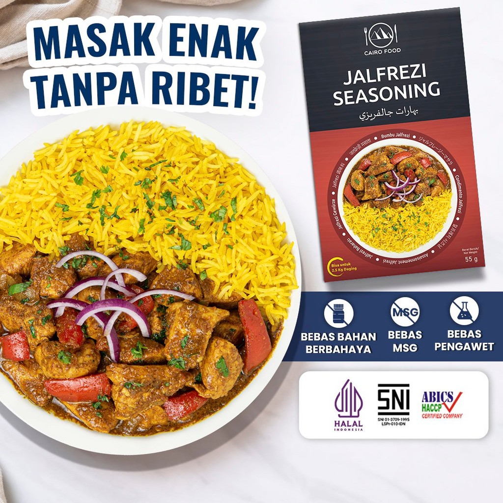 

Bumbu Jalfrezi Sehat - Cairo Food