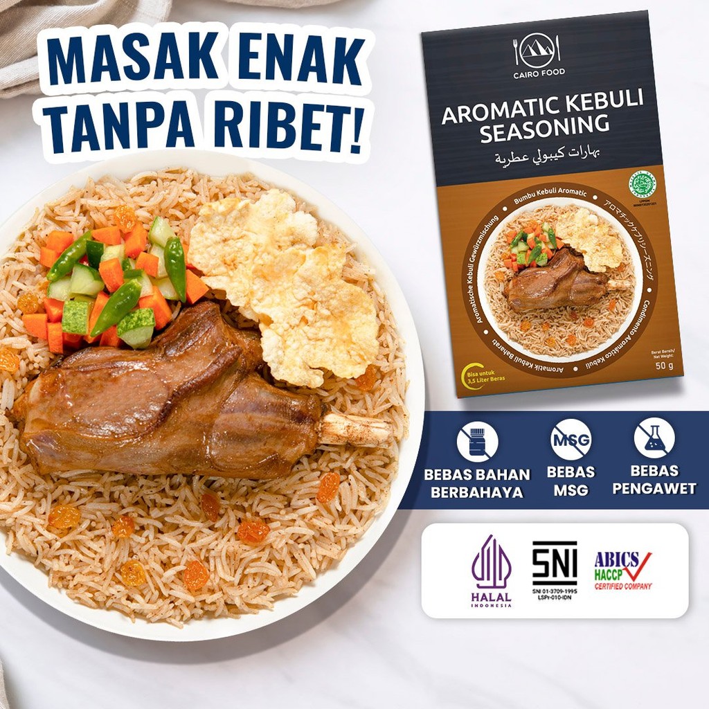 

Bumbu Kebuli Aromatic Sehat - Cairo Food