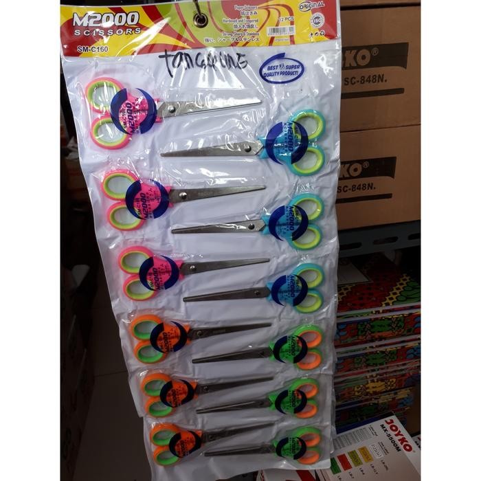 

Lusinan Pak Gunting Renceng Tanggung Smc160/Scissor Tanggung Renceng Pasti Diskon