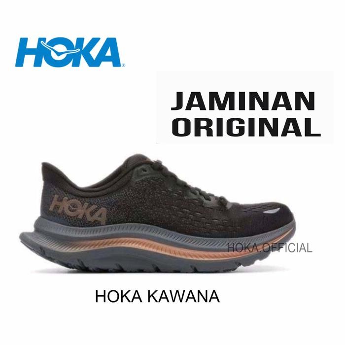 Sneaker Hoka Kawana Running Shoes - Black / Copper Original