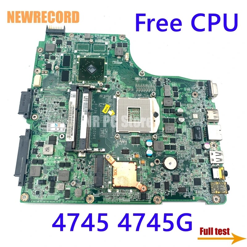For Acer ASPIRE 4745 4745G Laptop Motherboard DA0ZQ1MB8D0 MBPSM06001 MB.PSM06.001 HD5470 GPU DDR3 HM
