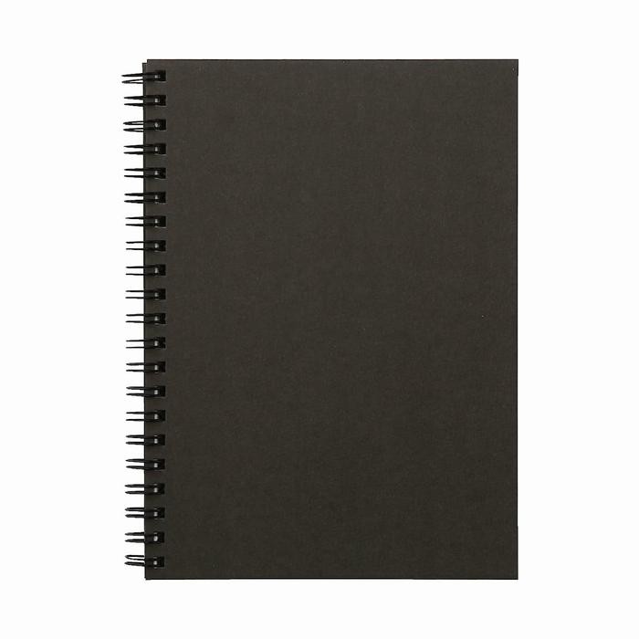 

MUJI -Double Ring Notebook 80sheets Buku Catatan Polos