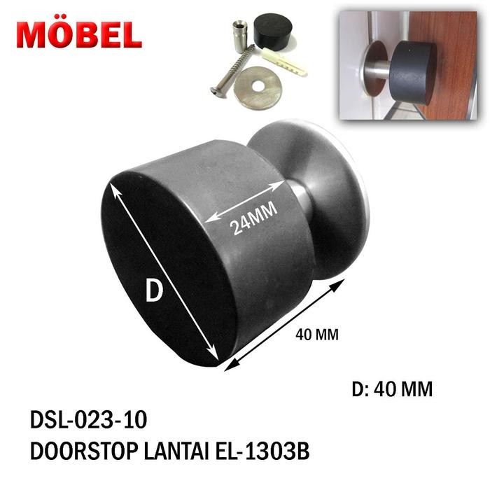 DOOR STOPER / PENAHAN PINTU / DOOR STOP LANTAI/DINDING M023 (DSL-023)