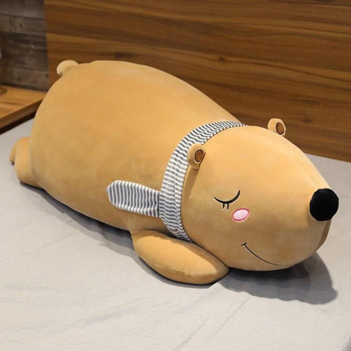 Boneka Bantal Beruang Tidur Boneka Guling Lucu - Super Lembut