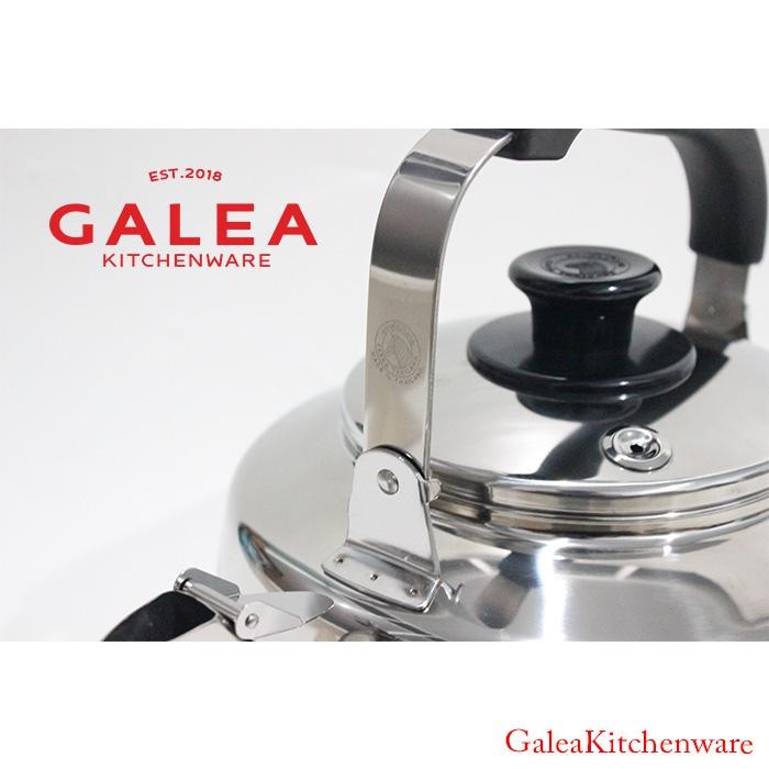 Teko Ceret Siul Bunyi Stainless Whistling Kettle Classic Zebra 113550 masih ready