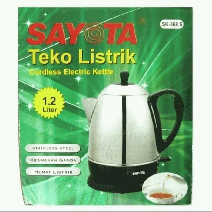 Teko Listrik Sayota SK 368 S (1.2 liter) masih ready