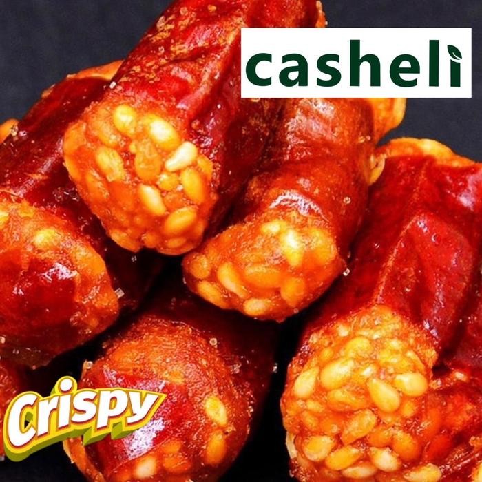 

casheli Crispy Chili Fried Chili Pedas Melintir Snack Keripik Food Cemilan Manis Spicy Camilan
