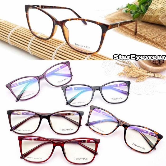 Kacamata Wanita Free Lensa Minus Anti Radiasi Photocromic Frame SE6037