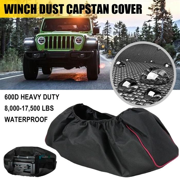 Universal Trailer Mobil Suv Cover Winch / Cover Debu Winch