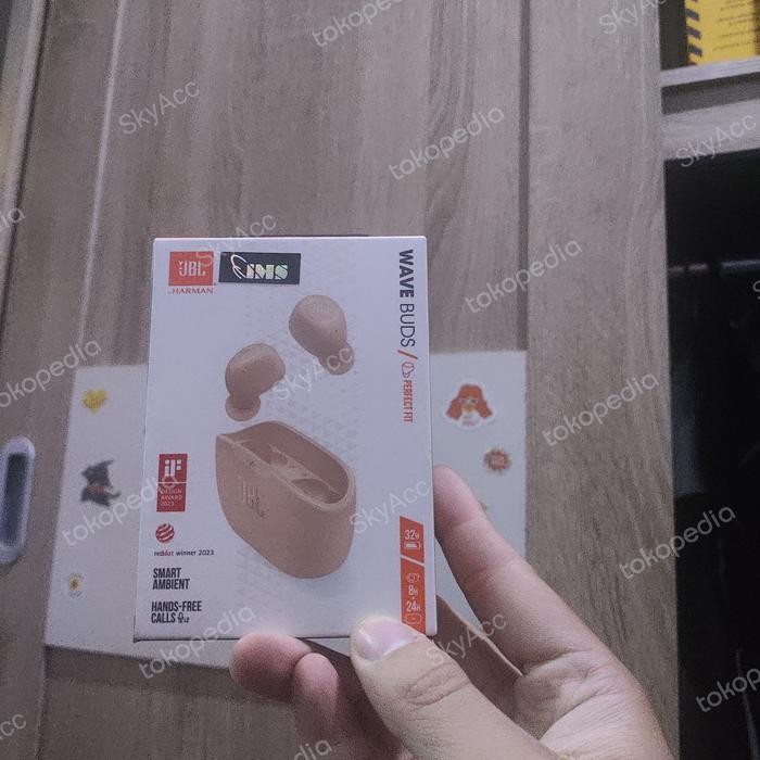 Jbl Wave Buds TWS True Wireless Earbuds Earphone Bluetooth Original