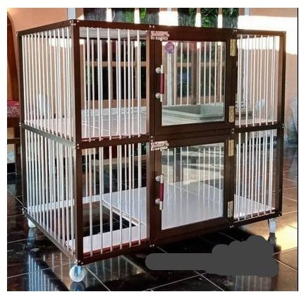 Kandang Kucing 2 Tingkat / Rumah Hewan peliharaan / Kandang Kucing /