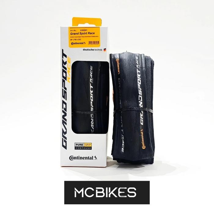 Ban Continental Grand Sport Race Clincher - Black/Black