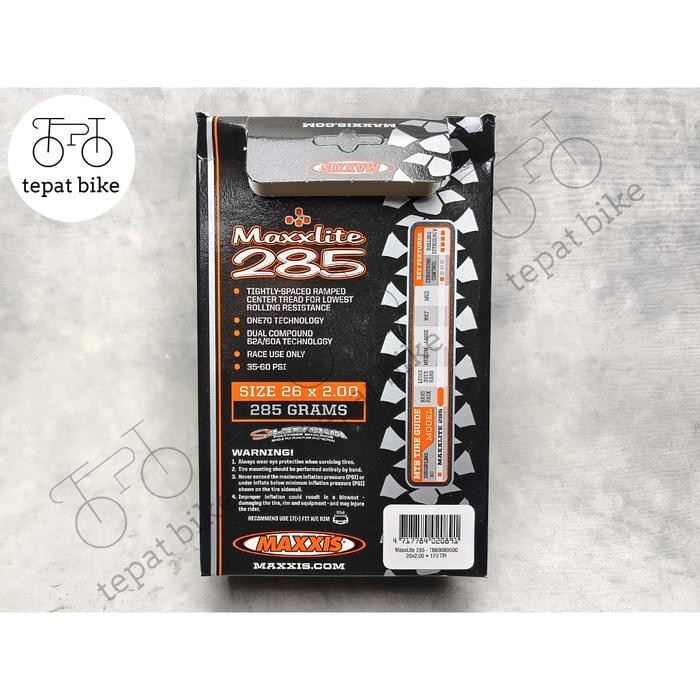 Ban Luar Maxxis 26 X 2.00 Maxxlite285 Kevlar - Maxxlite 26X2.00 Kevlar