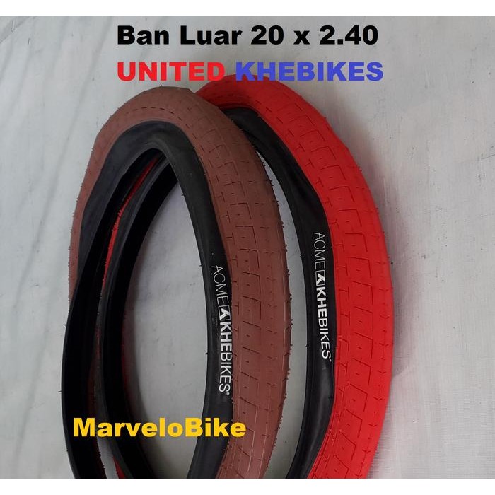 Ban Luar Sepeda 20 X 2.40 20X240 United Khebikes