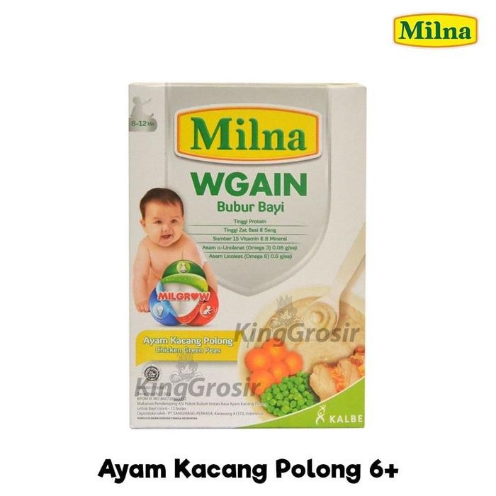 Milna Wgain 6+ 8+ / Bubur Bayi 6-12 Bulan / Bubur Bayi 8-12 Bulan