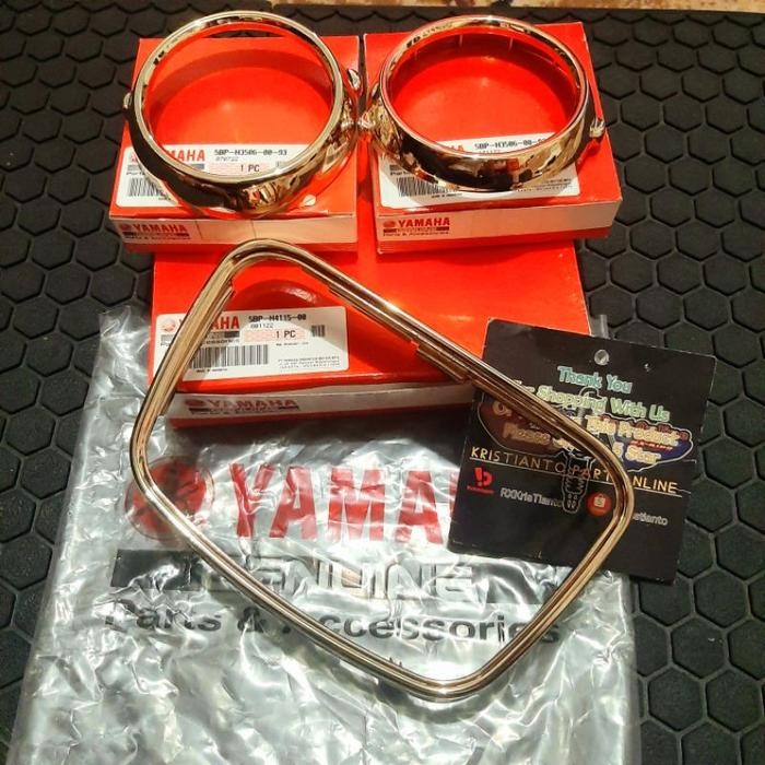 Laris Ring Reflektor Lampu Depan Rxking Rx King Se Gold 2003