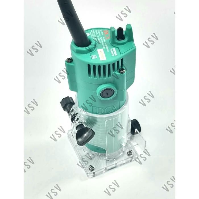 Paling Baik Dca Amp02-6 Trimmer Kayu Mesin Profil Kayu Satu Tangan Router