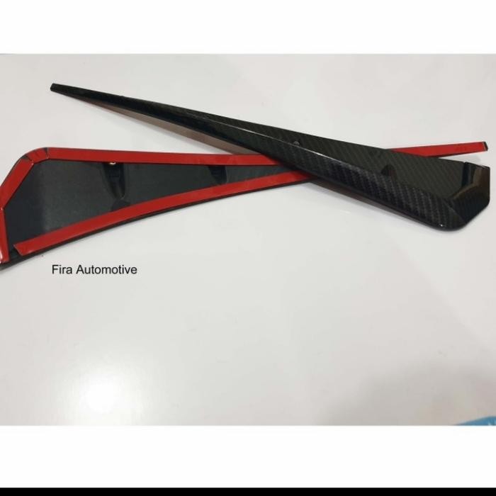 Air Flow Side Lamp Samping Mobil/Air Flow Fender Mobil + Leem Perekat