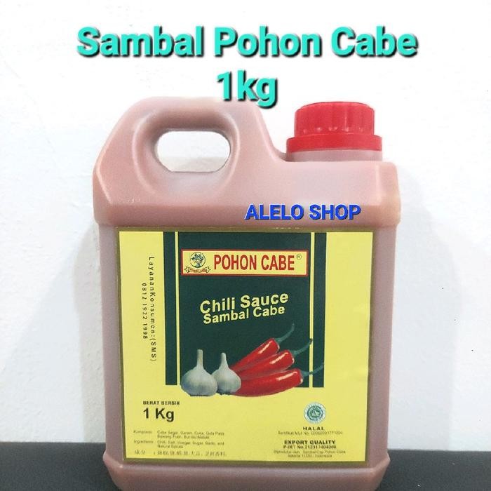 

Saos sambal Pohon Cabe 1 kg 1kg 1000g