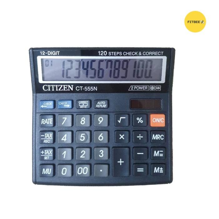 

kalkulator citizen ct 555n - kalkulator sedang - kalkulator 12 digit kode 1265