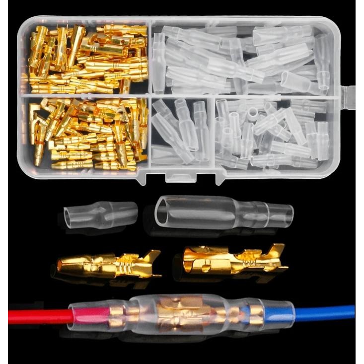 Skun Terminal Bulat Gepeng Jantan Betina Male Female Cowok Cewek *