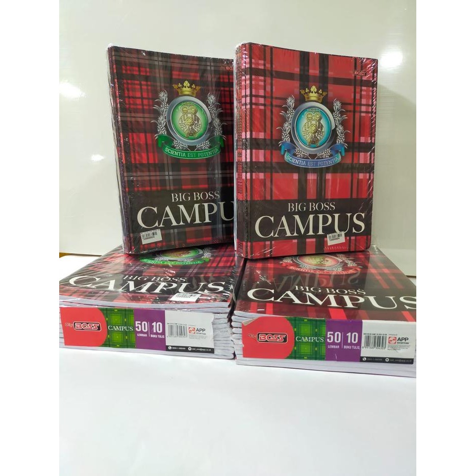 

Buku Tulis Big Boss 50 Lembar Isi 10 Pc