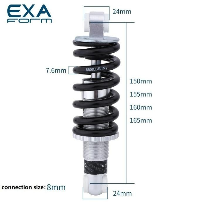 Exa Form KS 260 Rear Shock Breaker Absorber Suspensi Belakang Sepeda *