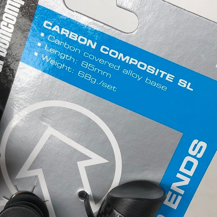 Tanduk Bar End Stang Sepeda Carbon Composite Sl Pro Shimano Hitam