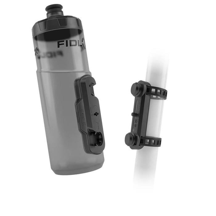 Botol Minum Sepeda - Fidlock Twist Bottle 600 + Uni Base - Black