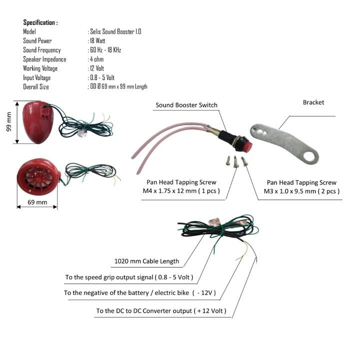 SELIS - Suara Motor Motor Listrik Universal ( Sound Booster )