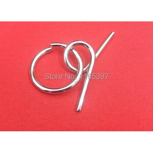 12 sets Magic wire tricks 5 styles per set mind game toy metal wire