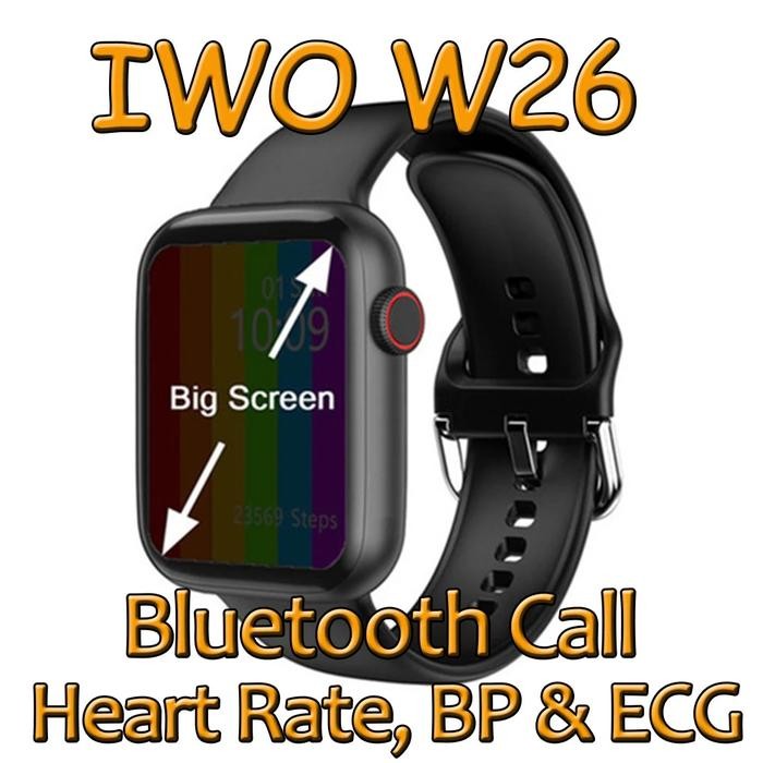 Watch 6 Series IWO W26 Smart Watch Men 1.75 inch 44mm Screen