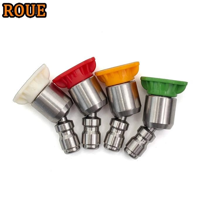 ROUE 360 Degree 1/4" Stainless Steel 4000 Psi Quick Connect High
