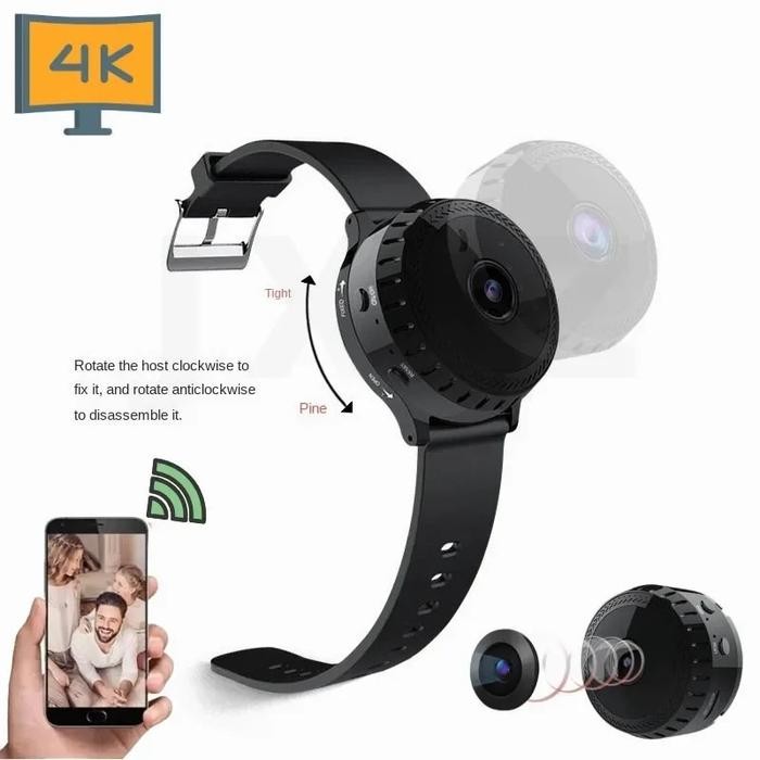 4K1080p Mini Camera Wifi Smart Home Surveillance Portable HD