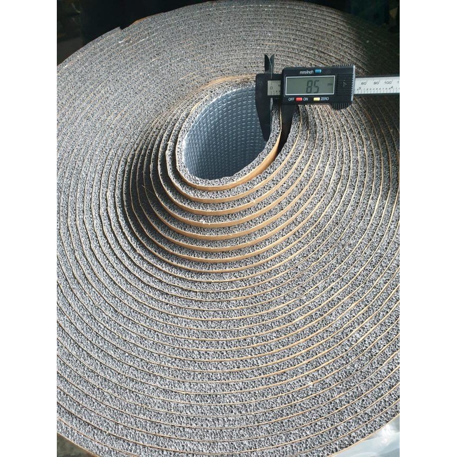 Peredam Panas Suara kap mesin mobil / Thermal Foam Aluminium Foil 8 mm