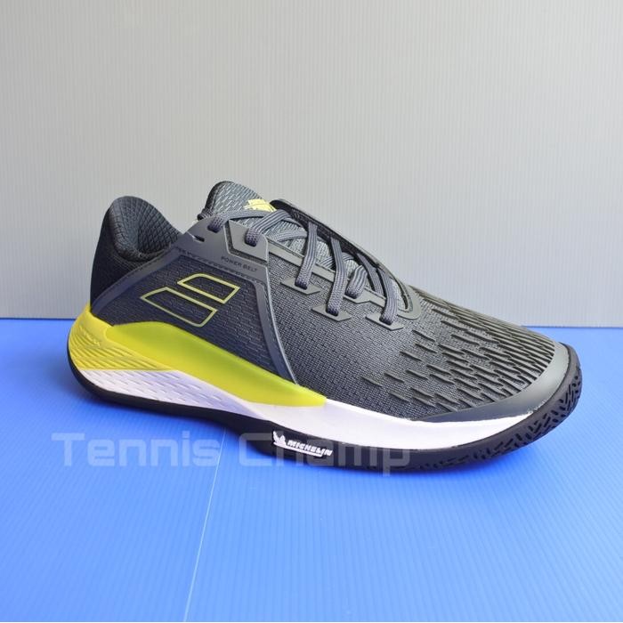 TERLARIS Sepatu Tenis Babolat Propulse Fury 3 Grey Aero/Tennis Shoe Ori Babolat