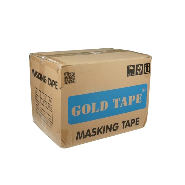 

Lakban Kertas GOLDTAPE Masking Tape Core Biru 1 inch/ 24mm, 2 inch/ 48mm X 12 Yard - DUS