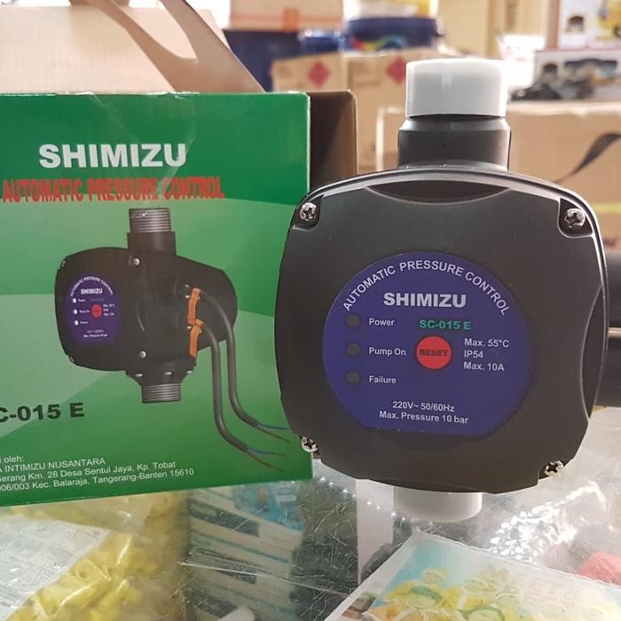 Terbaik Otomatis Pompa Shimizu Sc-015E Sc015E