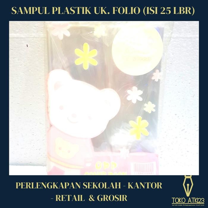 

Sampul Buku Plastik Folio / Mika Transparant / Tebal (1 Set isi 25)