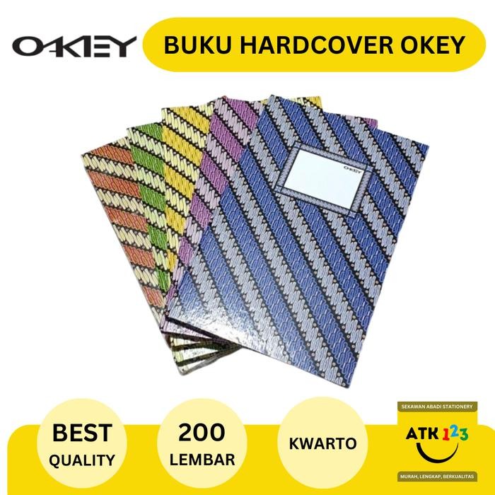 

Buku Hardcover Kwarto Buku Jurnal Buku Tebal Merk Okey Isi 200 Lembar