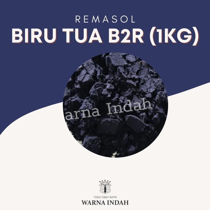 

PEWARNA BATIK / PEWARNA TEKSTIL REMASOL B2R (Biru Tua) 1kg