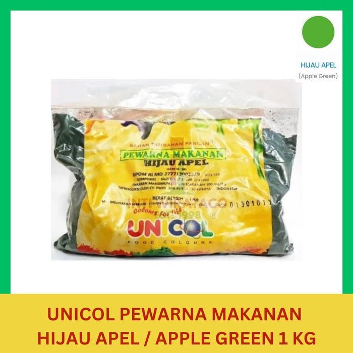 

Pewarna Makanan 1 Kilogram Unicol / Pewarna Bubuk / Pewarna Pangan