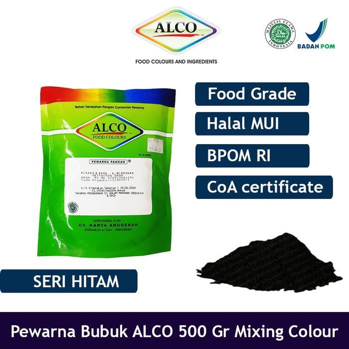 

Pewarna Makanan Kue Bubuk ALCO 500 g Mixing Colour