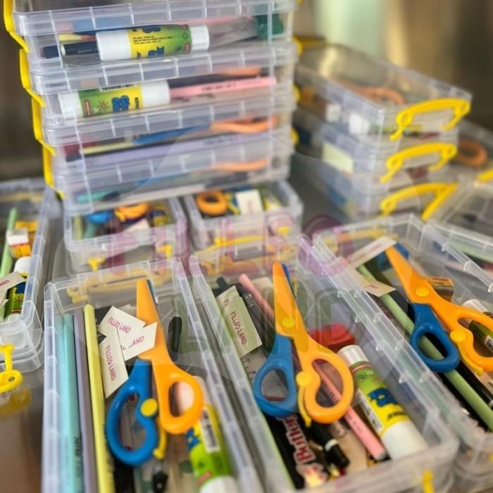 

Paket Alat Tulis Sekolah Set Lengkap Stationery Package Souvenir Ulang Tahun Anak Custom Goodie Bag