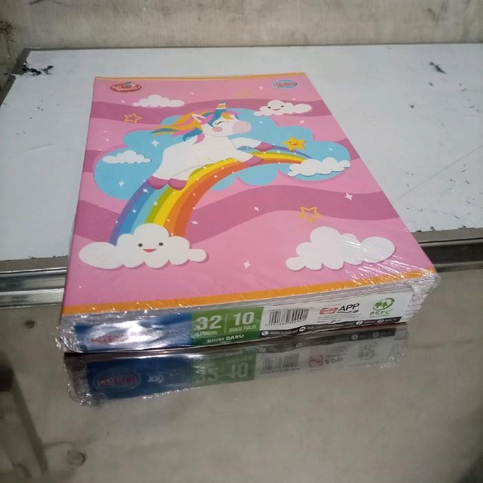 

Buku Tulis Sinar Dunia(SIDU) 32 Lembar -1Pack isi 10buku