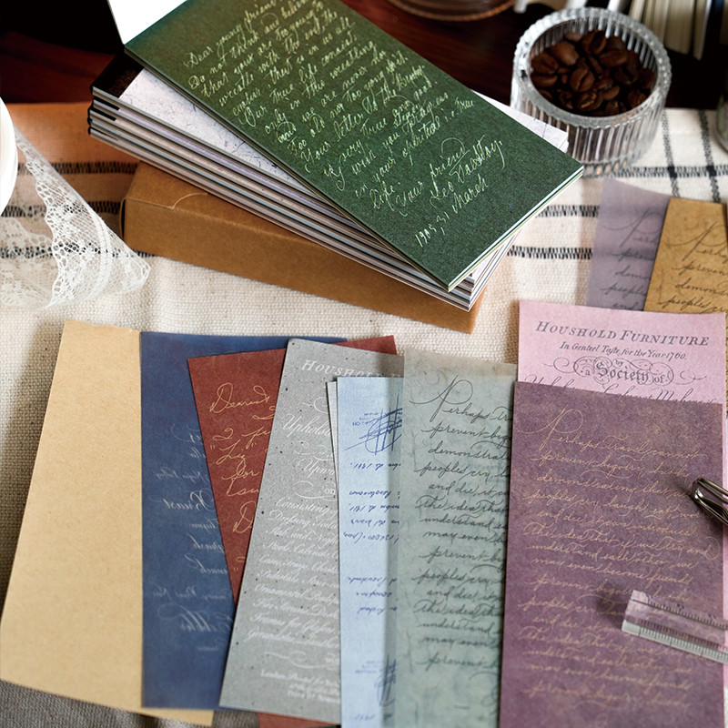 

30Sheets Gentle monologue Series Vintage Decor Material Paper for Collage Creative DIY Journal