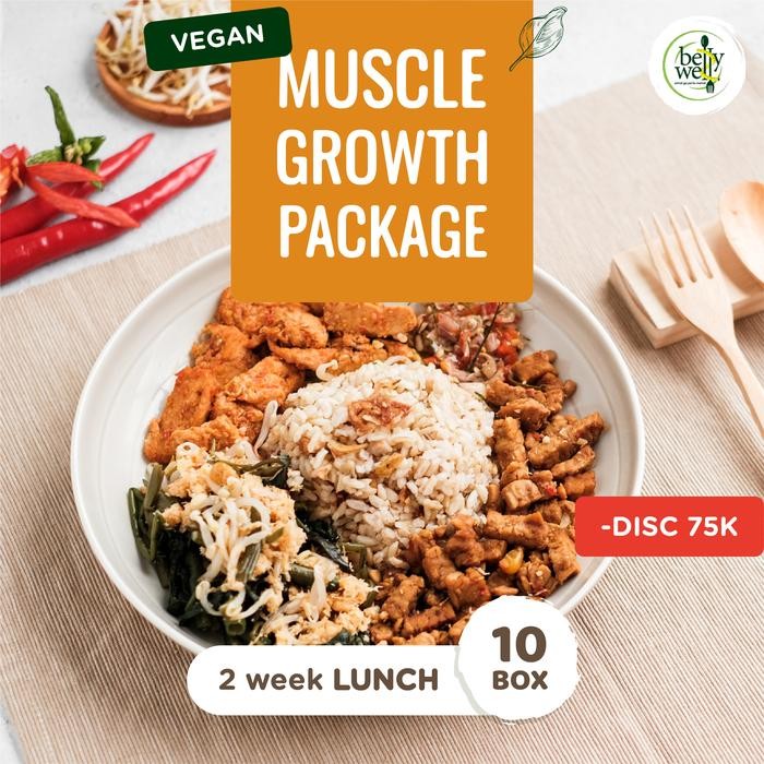 

Bellywell - Vegan Muscle Growth (2 Week Lunch) Low Calorie Catering