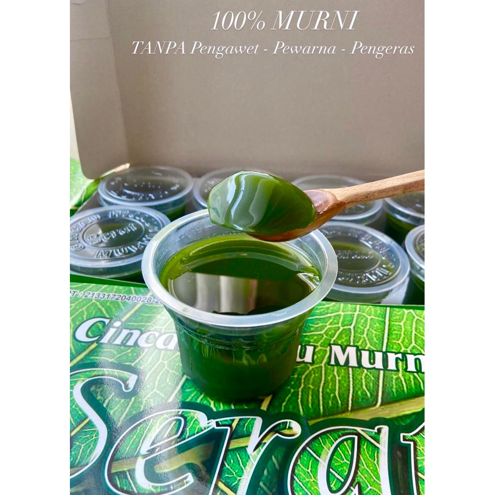 

Cincau Hijau Serat Organik READY Vegan Plant Based Gluten Free