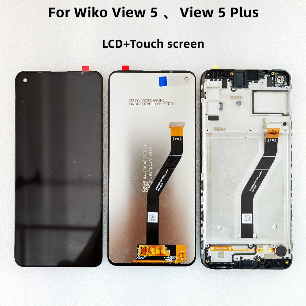 Original For Wiko View 5 V850 LCD Display Touch Screen Digitizer Assembly Glass Sensor Wiko View 5 P
